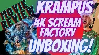 Krampus 4K UHD Scream Factory Collector's Edition (The Naughty Cut) REVIEW & UNBOXING!