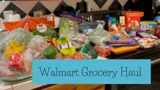 Healthy Walmart Grocery Haul for the New Year