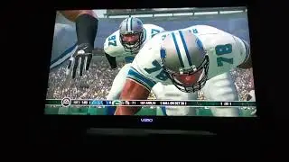 Madden NFL 07 PS3 Detroit Lions vs Green Bay Packers NFC North Rivalry 
