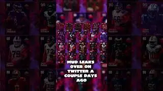 All the Most feared Cards Have Been Leaked for Madden 26 Ultimate Team #madden