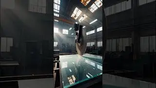 industrial glass cutting #viralvideos
