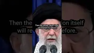 Firmly Ayatullah ali khamenei give a warning to Zionists and Us #worldnews #iran #viral #news