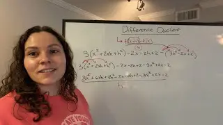 How to Find the Difference Quotient (No Skipped Steps)