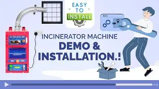 Sanitary Napkin Incinerator 200 Pads | Electric Disposal Machine for Safe & Hygienic Pad Disposal.