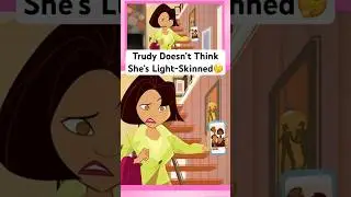 Trudy thinks she&rsquo;s brown-skinned🤔 #trudy #theproudfamily #pennyproud #dijonay #disney #colorism