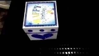 Rolling Surprise Box Card Making 3 (photos+messages )