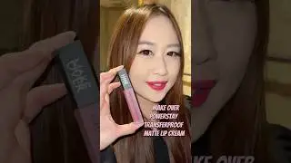 REVIEW ￼MAKE OVER Powerstay Transferproof Matte Lip Cream P18