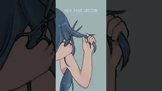 Blue hair #art #animatic #animationmemes  #animation #animationmeme #drawart #draw