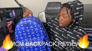 !MCM BACKPACK REVIEW!🔥🔥