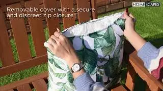 Waterproof Outdoor Cushions That Are Uniquely Soft | Homescapes