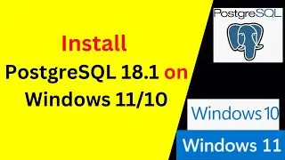 C&oacute;mo instalar PostgreSQL 18.1 en Windows 11/10/Servidores y conectarse desde PgAdmin 4 y Dbeaver