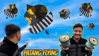 Flying Biggest Patang || Tukkal Making 🔥
