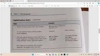 Explaining of a book called Introduction to Academic Writing and Capitalization Rules