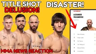 UFC Rankings Are BROKEN! Khabib Shuts Down Ilia Fight? Title Shots Are Being Handed Out?!