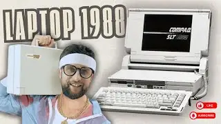🧱 Compaq SLT/286 &ndash; Prawdziwy Retro Laptop z Szalonych Lat 80.!
