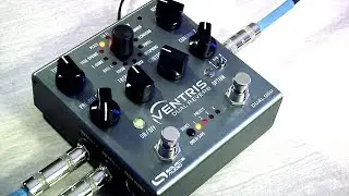 Plate Reverb Pedal: Ventris Dual Reverb