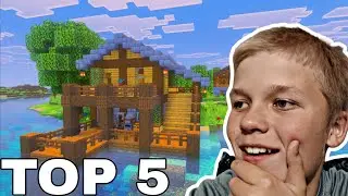 Top 5 BEST Building Ideas In Minecraft!