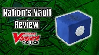 Nation's Vault Deck Box Review | Bushiroad Deck Box | Gamegenic Cardfight!! Vanguard Nation's Vault