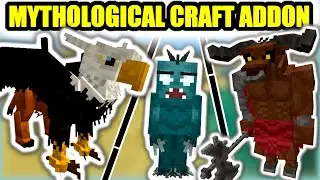 Embark through this Mythological Craft Addon in MCPE!