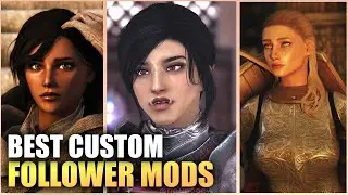 The 6 BEST Custom Voiced Follower Mods you NEED for Skyrim Immersive Experience