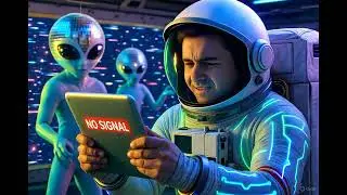 🎵 &ldquo;Wi-Fi&rsquo;s Gone&rdquo; &mdash; A hilarious space odyssey of lost signals and disco aliens