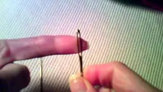 How to Crochet - How to Thread a Yarn or Tapestry Needle