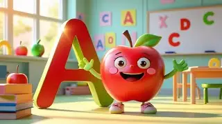 Phonics Song A–Z 🔤 | A Is for Apple 🍎 | Learn ABC Sounds for Kids