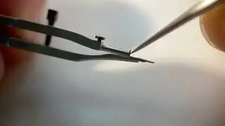 Forming a Tiny Breguet Overcoil on a Watch Hairsping