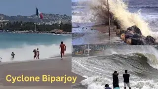 Cyclone Biparjoy |  Heavy waves | Biparjoy |  2023