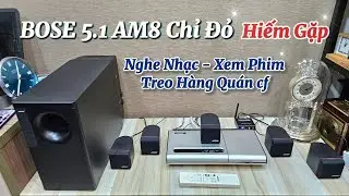 (Gi&aacute; 8tr6) C&ocirc;ng suất tổng 400w💥BOSE 5.1 AM8 Sub Điện Cực Chất (Vũ 0908804711) 