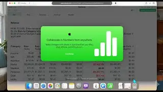 Apple Numbers Budgeting