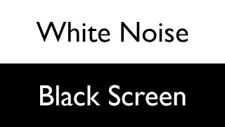 LOUD WHITE NOISE BLACK SCREEN  for Relaxation  10 Hrs