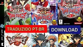 Yu-Gi-Oh! Tag Force 1 ao 6 Traduzido PT-BR - PSP(USA)