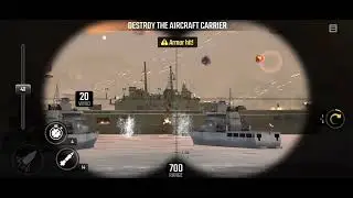 War Sniper Z11 Mission 12 Capital Expenditure Destroy The Aircraft Carrier