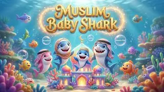 Muslim Shark Doo Doo | Baby Shark Islamic Version | Islamic Songs for Kids | Muslim Nasheed & rhymes