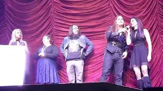 Jodi Katz emcee Trans-Siberian Orchestra 12-10-2017 Oklahoma City 7pm