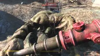 Fallout 4 Behemoth vs Pipe Wrench