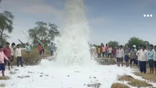 Borewell drilling inside Boring - 132 feet depth with 10Hp Motor and coconut water checking method 