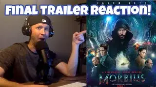 MORBIUS | FINAL TRAILER REACTION!     | JARED LETO | SONY/MCU | Spiderverse.