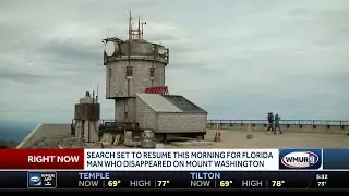 Search Resuming Friday Morning For Missing Florida Man Who Disappeared On Mount Washington