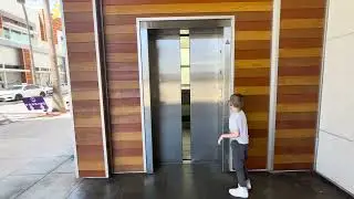 Elevator at Pike Outlets in Long Beach California