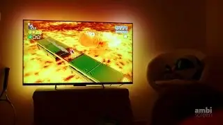 AmbiScreen - Super Mario (game with AmbiScreen)