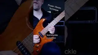 fix your vibrato NOW! #guitar #shorts #guitarlesson #blues