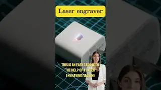 Laser Engraved Charger Logos: Create Your Unique Accessory!#diy #laserengraving #smallbussiness