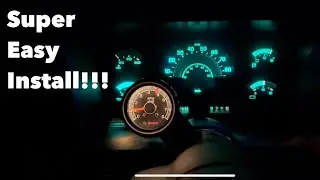 Installing Bosch Tachometer in my 1988 Chevy Truck