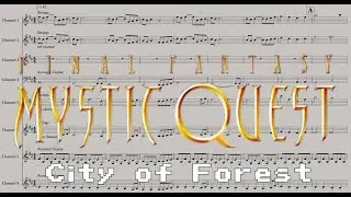 City of Forest - Final Fantasy Mystic Quest (SNES, 1992) OST - Transcription of Town Music