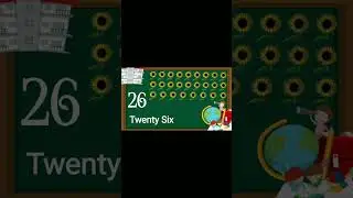 Counting Number (21-30) learn to count form 21 to 30 English me !#counting !#shorts