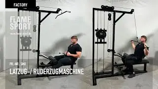 Latzug-/ Ruderzugmaschine (5MX) | FLAME SPORT