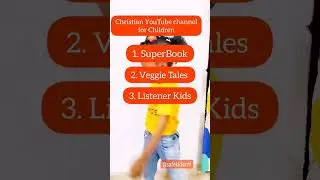 Christian YouTube channels for children #FaithForKids  #BibleAffirmations #IdentityInChrist