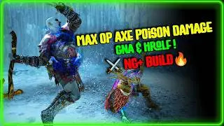 Max OP Axe Poison Build vs King Hrolf & Gna Boss Fights NG+ GMGOW Ragnarok #poisonbuild #bestbuild